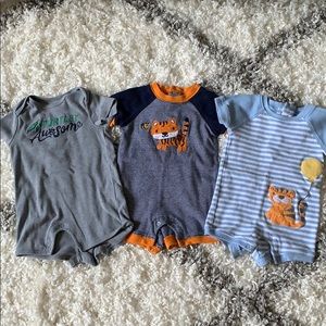Gymboree boys rompers